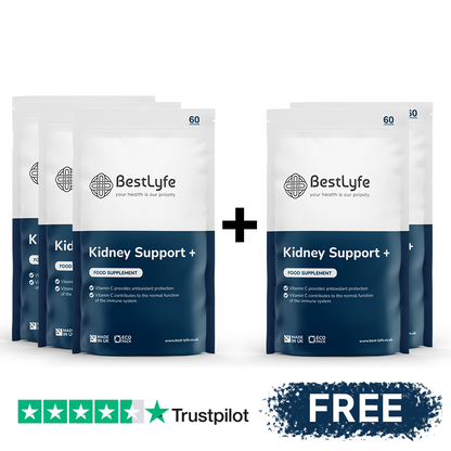 Kidney Support+ - Buy 3 Get 2 Free