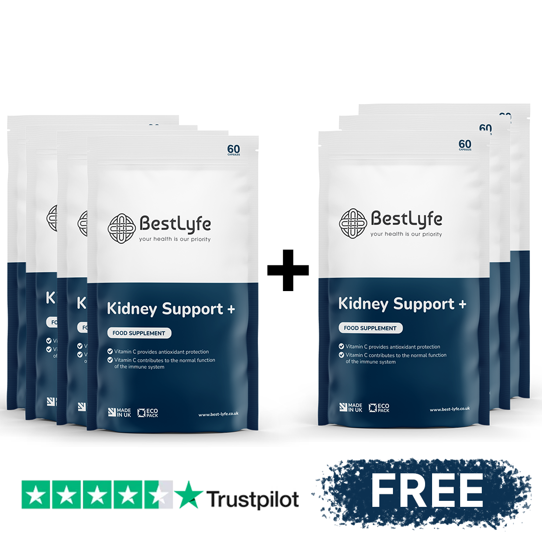 Kidney Support+ - Buy 4 Get 3 Free