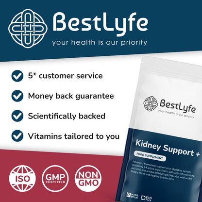 Kidney Support+ - 60 capsules